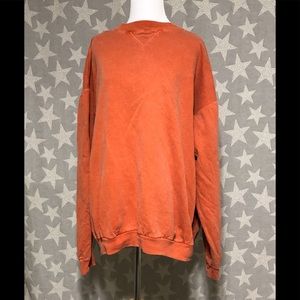 Flash Avanti Burnt Orange 100% Cotton Sweatshirt